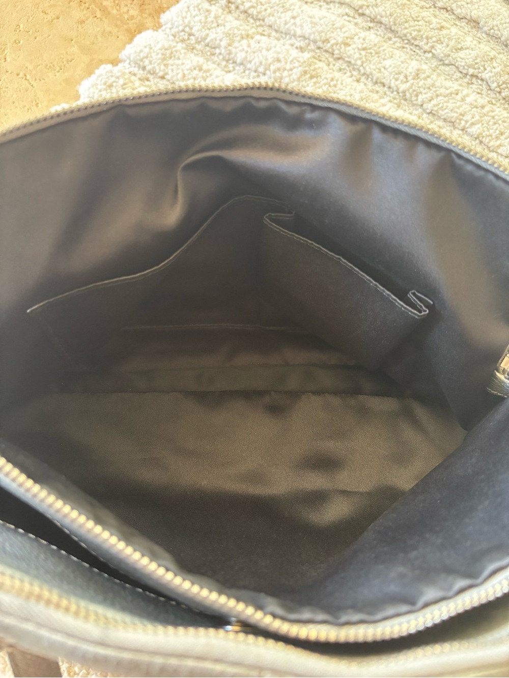 Coach Pebbled Leather Turnlock Shoulder Bag in Metallic Gray - Picture 3 of 13